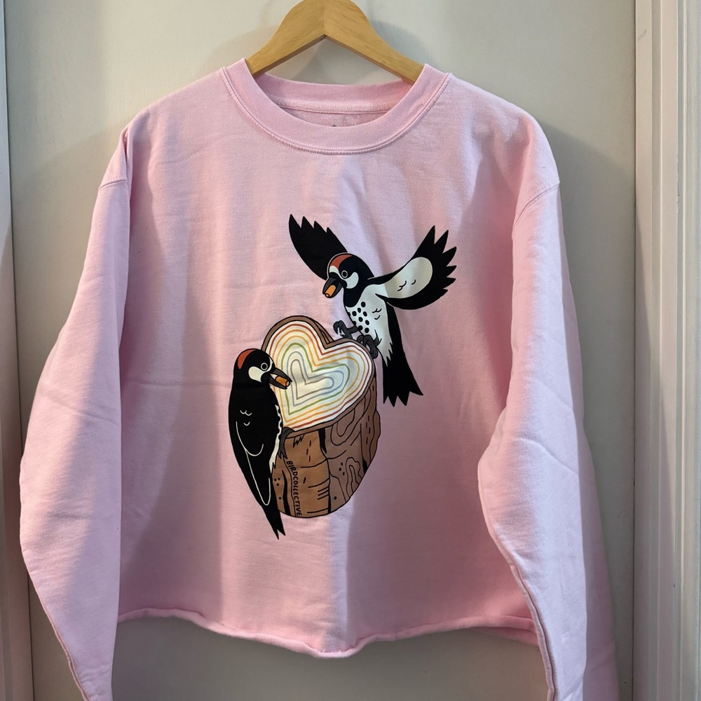 Bird Collective Pride Woodpecker Sweatshirt 2XL